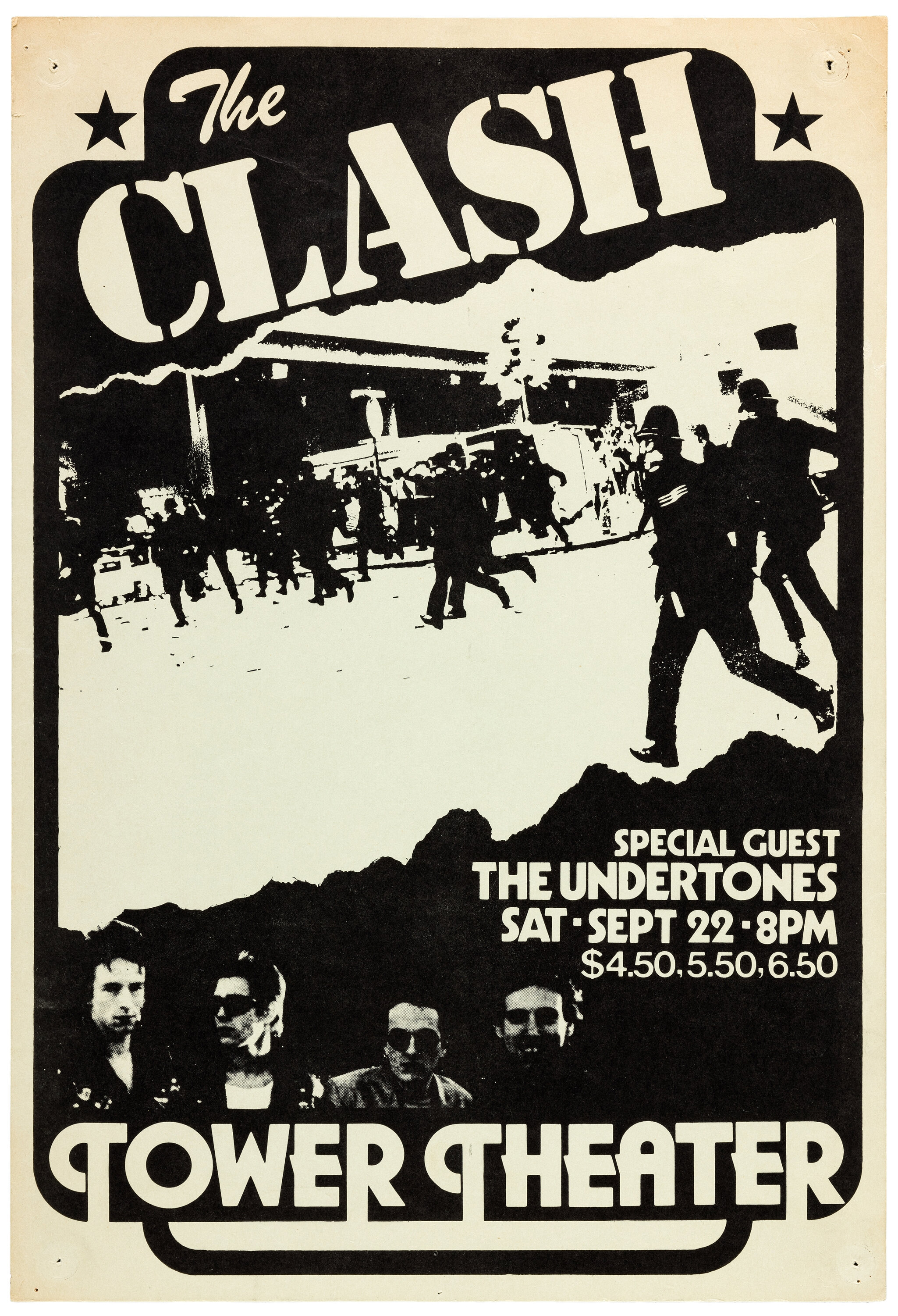 The Clash Live - Philadelphia - Walnut Theater - Saturday 22nd